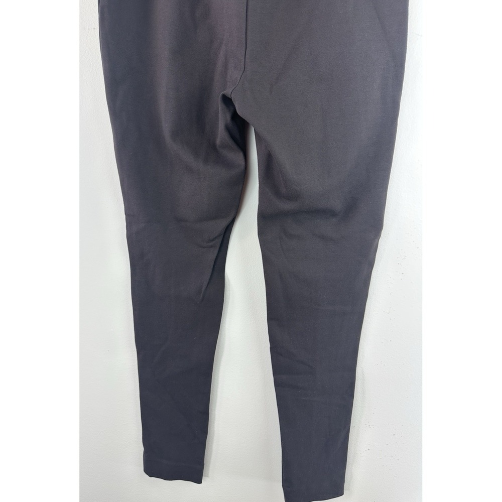 ✨2/$20 J. Jill Ponte Leggings Pleated Brown Pants Small Autumn Fall Minimalist - Picture 12 of 14
